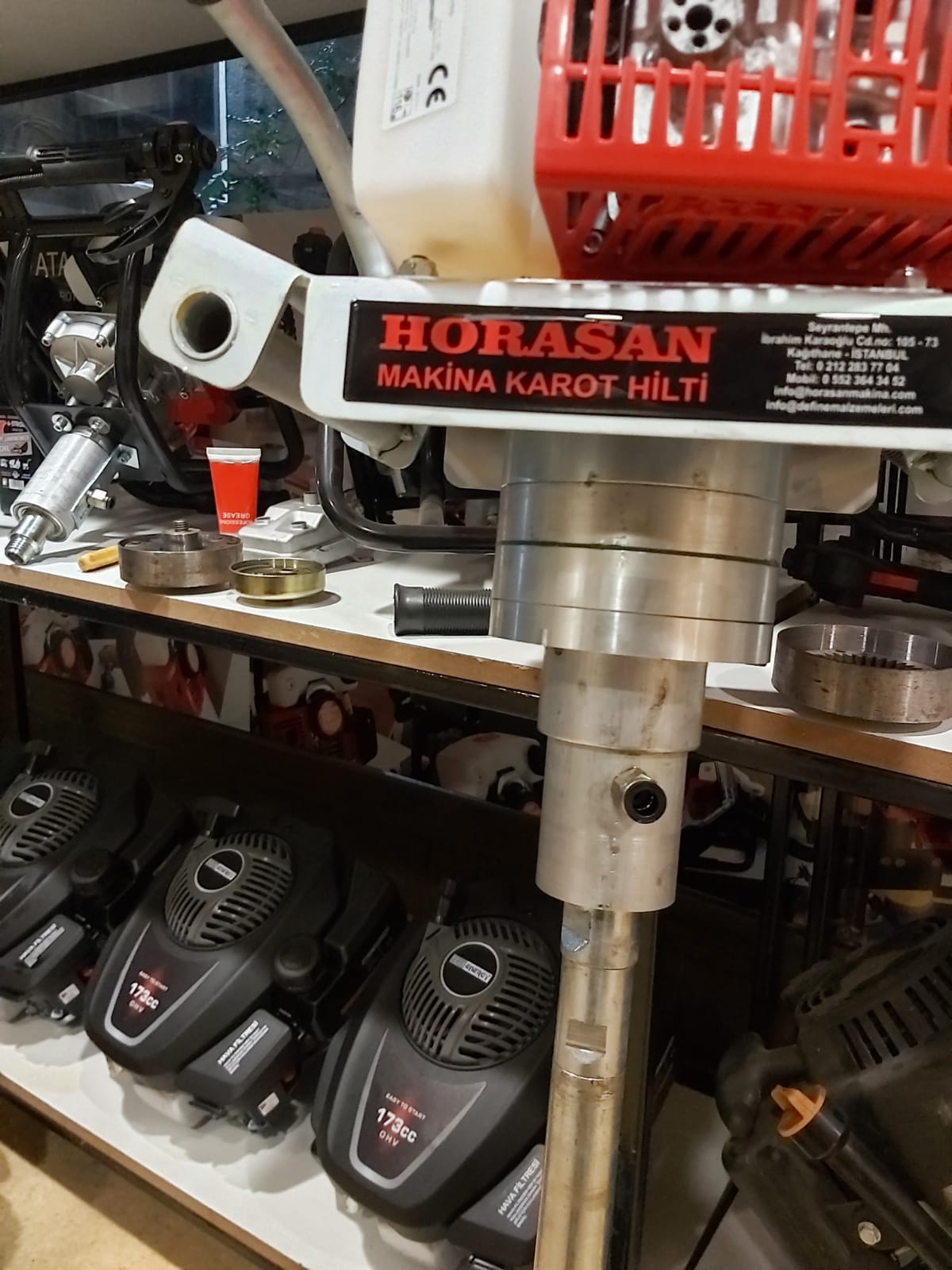 Özel Planet Şanzımanlı Pars 5,5 Hp El Sondaj Makinası - Görsel 3