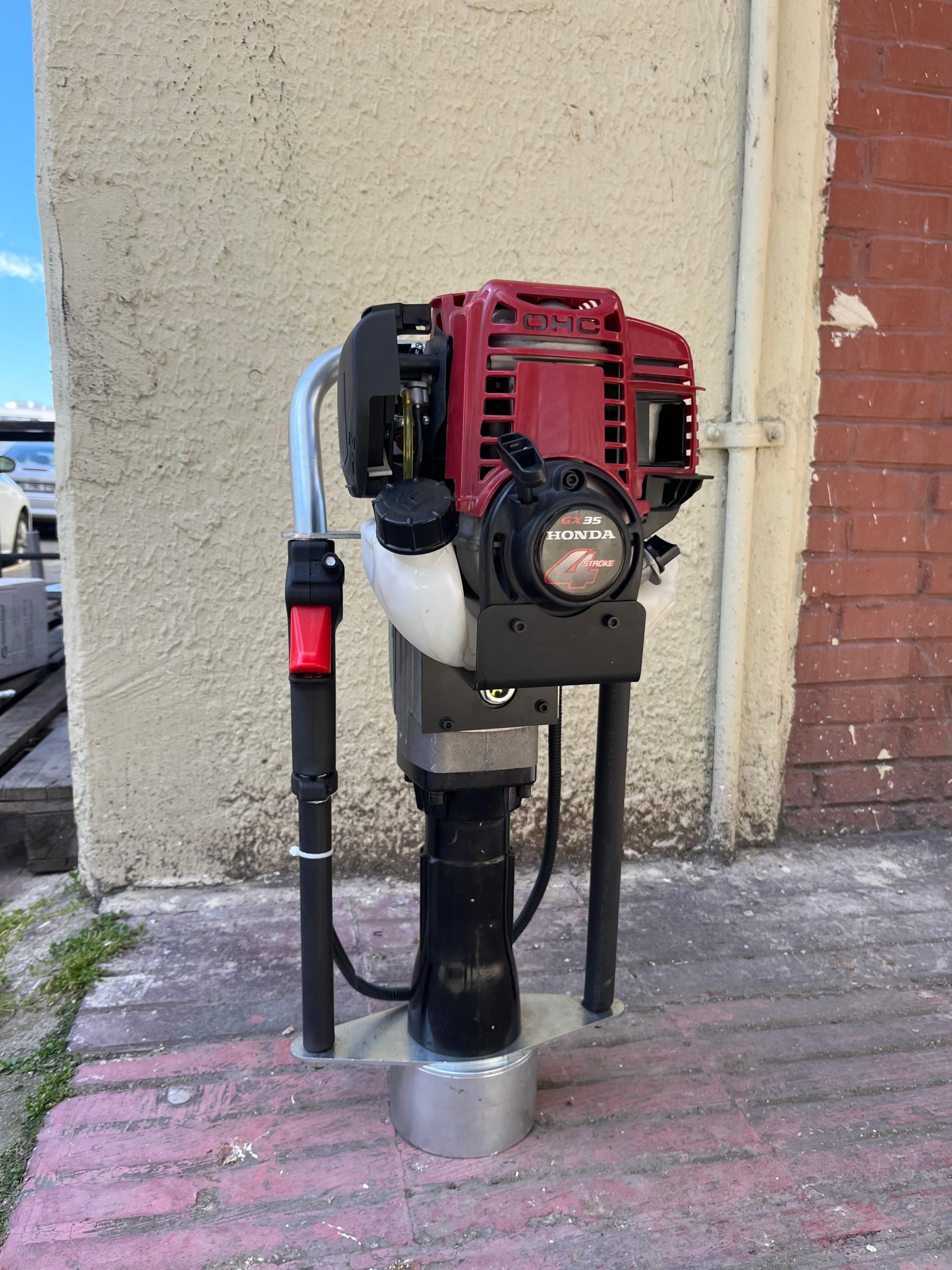 Honda Motorlu Kazık Çakma Makinesi